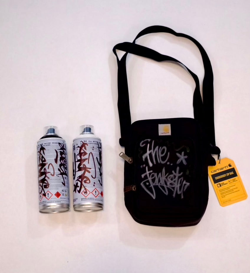 JENKS Signed Carhartt Utility Bag + 2 Spraycans