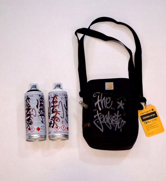 JENKS Signed Carhartt Utility Bag + 2 Spraycans