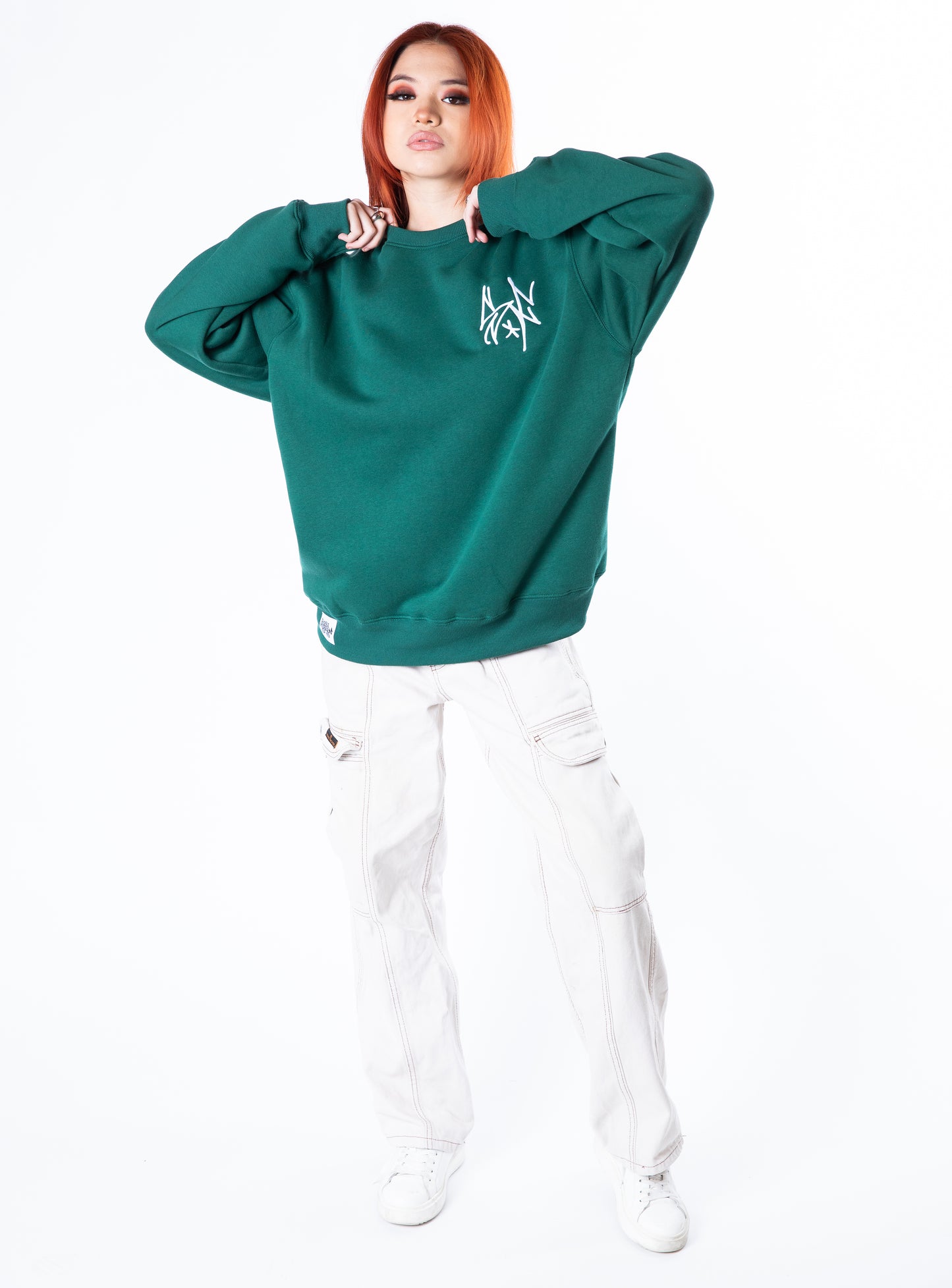 Green Rossi Crewneck