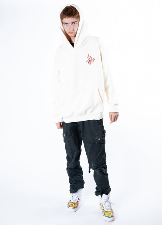 White Rossi Hoodie