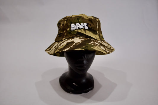 "SAM"  Camo Bucket Hat